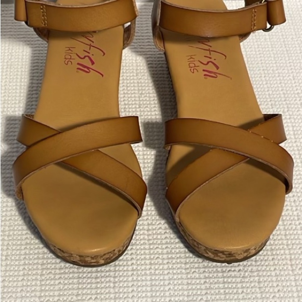 Blow fish Malibu Kids wedges sandals, size 5 - Picture 2 of 12